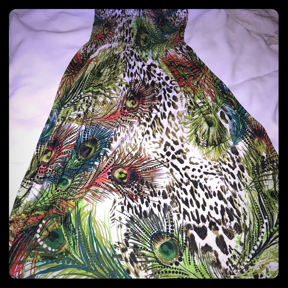 strapless dress
